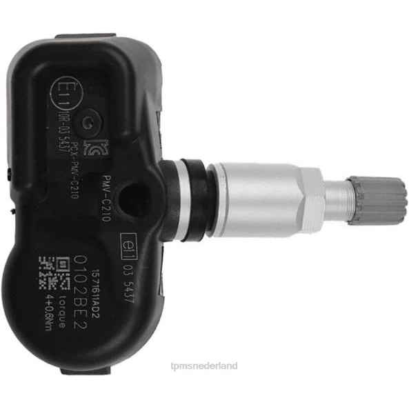 tpms toyota de druksensor 4260702031 295mhz bandenspanning sensor vervangen - 0V82T1518